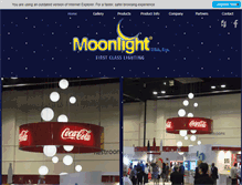 Tablet Screenshot of moonlight-inc.com